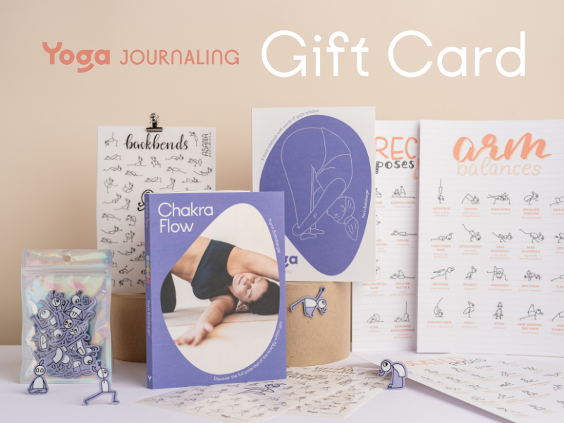 Yoga Journaling gift card