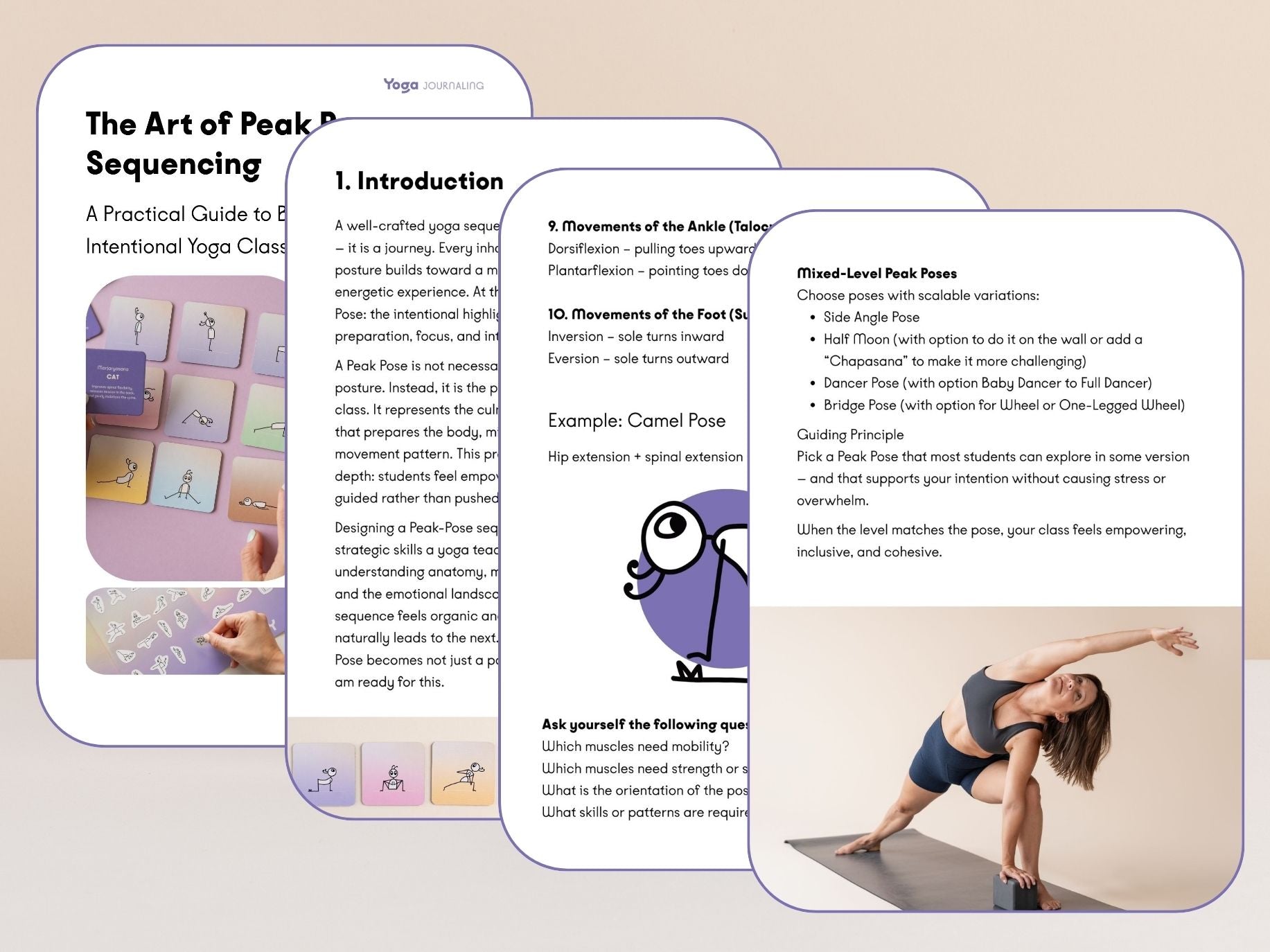 The Art of Peak Pose Sequencing