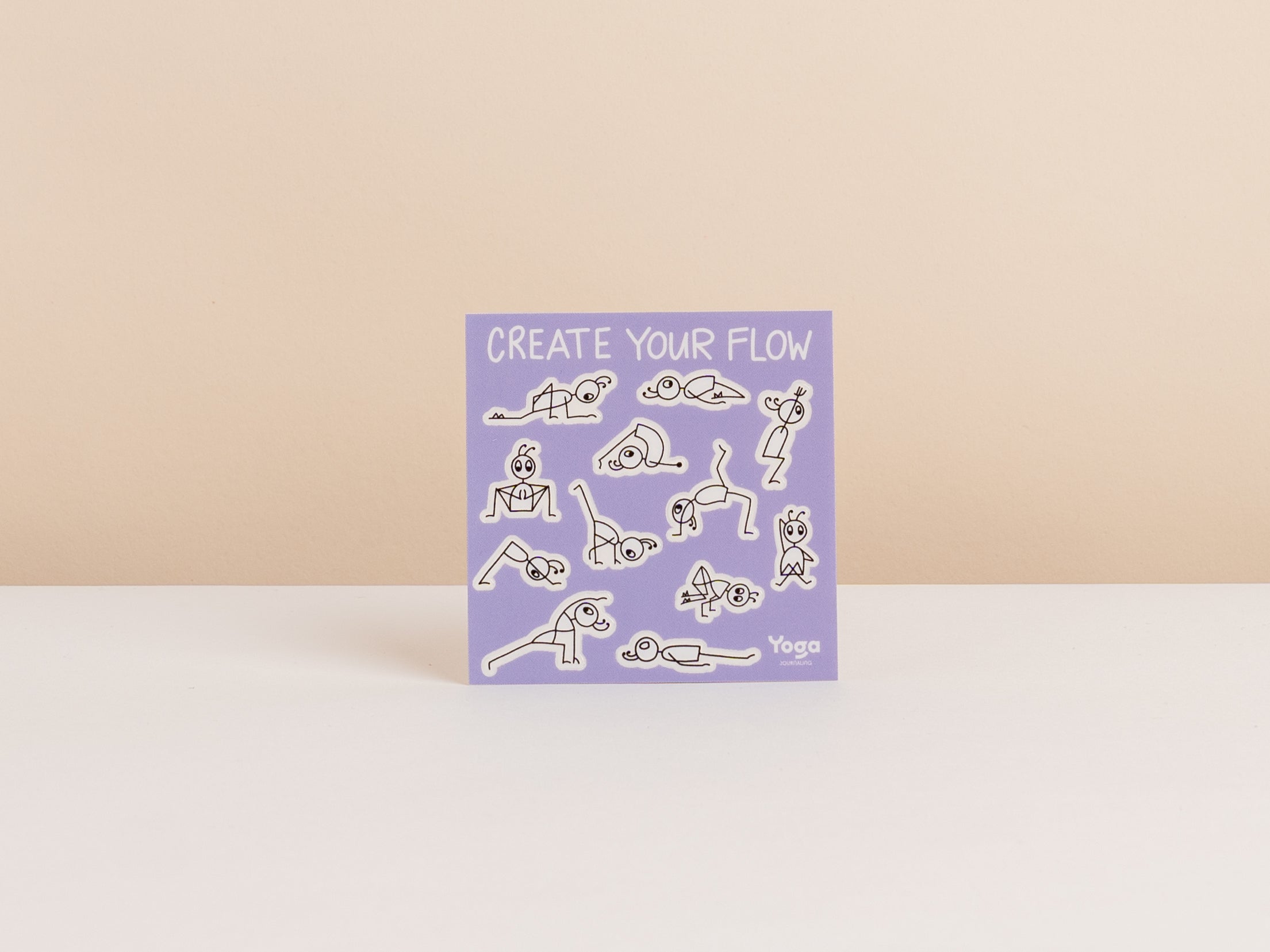 Yoga Flow Mini Stickers Create Your Flow